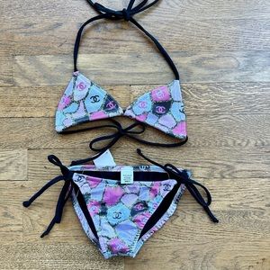 kids bright color string bikini NWT Size 5